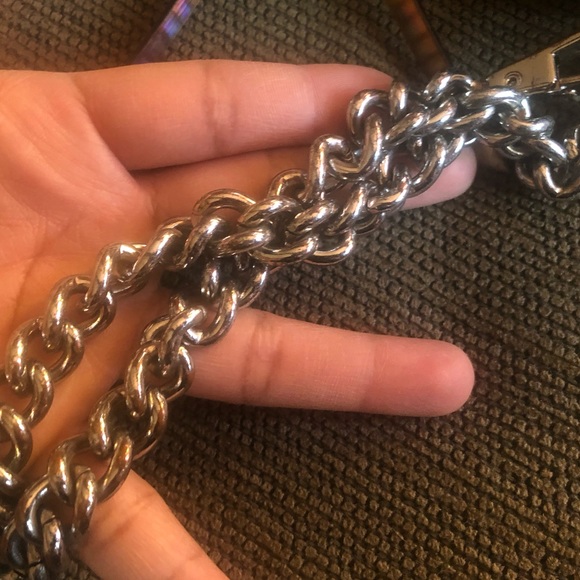 Rare Holographic Iridescent Hologram Rebecca Minkoff Mini Mac EUC - Picture 16 of 16